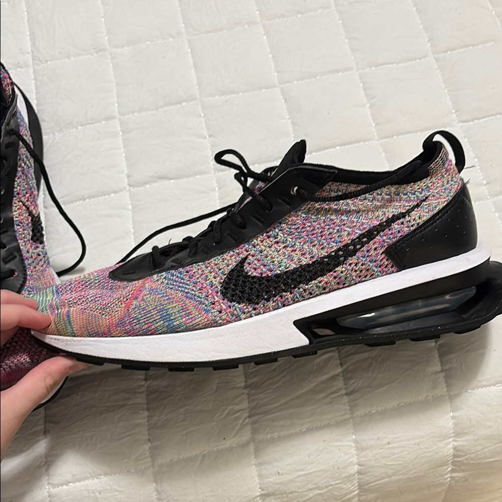 Mens Size 10 Nike Air Max Flyknit Racer Lightly Used No Box